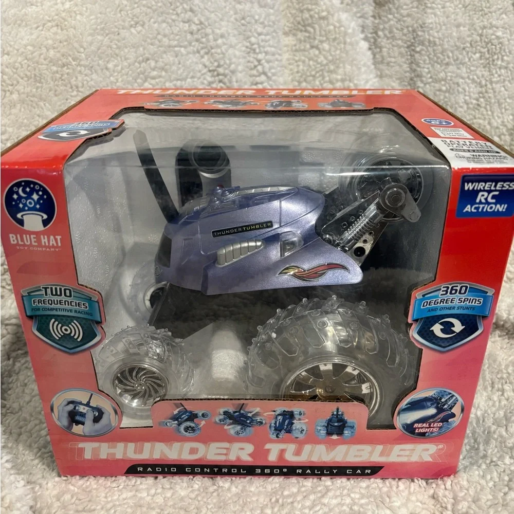 Thunder‎ Tumbler Children's Remote Control Spinning Stunt Car- Light purple